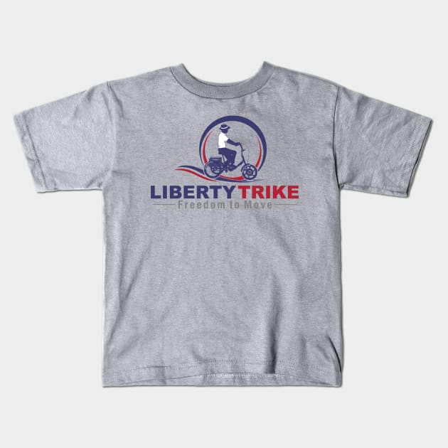 Liberty Trike Kids T-Shirt by ebiketech